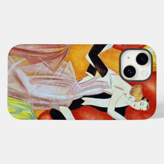 Tanzpaare der 20er Jahre Case-Mate iPhone Hülle (Rückseite (Horizontal))