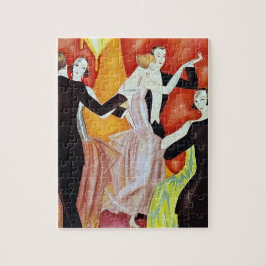 Tanzpaare der 20er Jahre Puzzle (Vertikal)