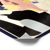 Tanzpaare, Vintage Poster 1921 (Ecke)