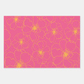 Tanzpapier für Blume Geschenkpapier Set (Vorderseite 3)