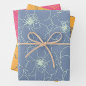 Tanzpapier für Blume Geschenkpapier Set (Beispiel)