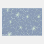 Tanzpapier für Blume Geschenkpapier Set (Vorderseite)