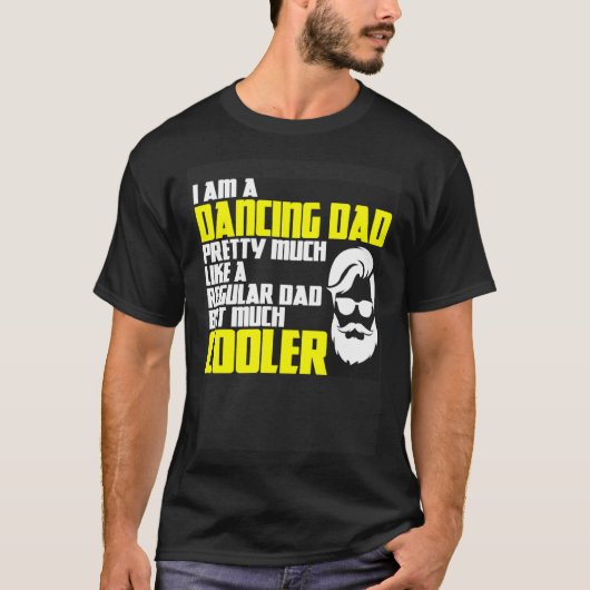 Tanzpartner Abend Outfit Vater Tag als T-Shirt (Vorderseite)