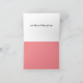 Tanzpartner für Mutter und Mutter Karte (Innenseite)