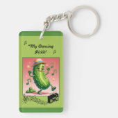 Tanzpfeife mit Boom Box Schlüsselanhänger (Rückseite)