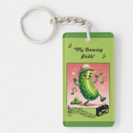 Tanzpfeife mit Boom Box Schlüsselanhänger