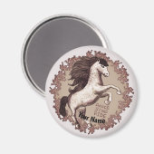 Tanzpferd Magnet (Vorderseite/Rückseite)
