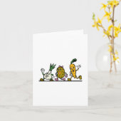 Tanzpflanze Karte (Gelbe Blume)