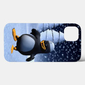 Tanzpinguin Case-Mate iPhone Hülle (Rückseite (Horizontal))