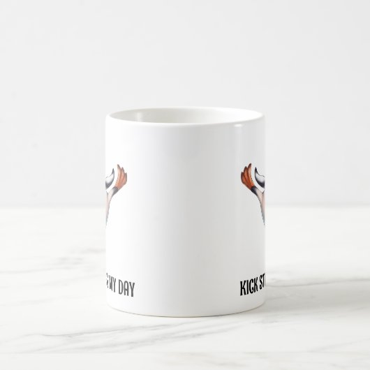 Tanzpinguin Kaffeetasse (Mittel)