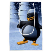 Tanzpinguin Mittlere Geschenktüte (Rückseite)