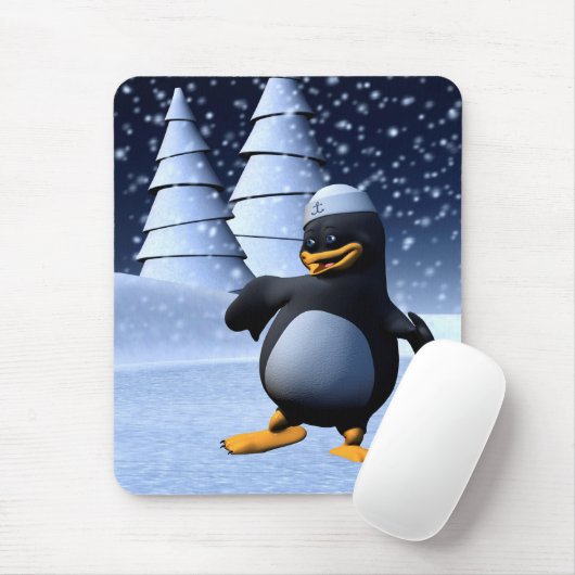 Tanzpinguin Mousepad (Mit Mouse)
