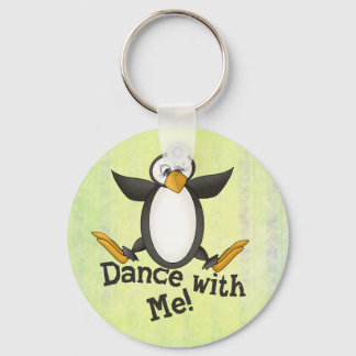Tanzpinguin Schlüsselanhänger