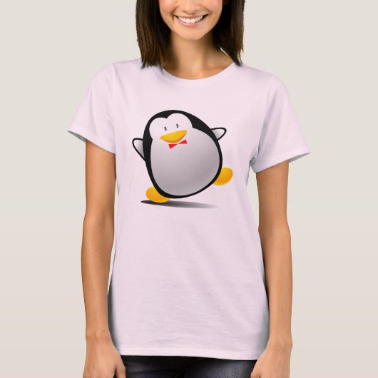 Tanzpinguin T-Shirt (Vorderseite)