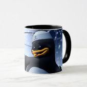 Tanzpinguin Tasse (VorderseiteRechts)