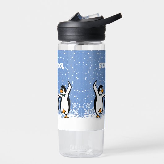 Tanzpinguine Trinkflasche (Links)
