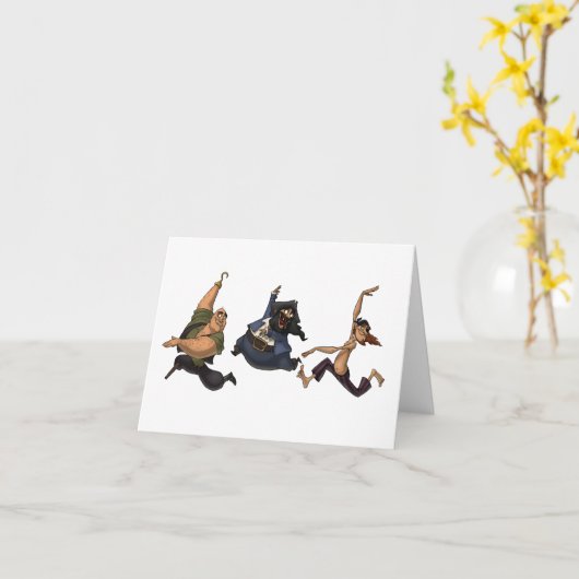 TanzPiraten-Karte Karte (Gelbe Blume)