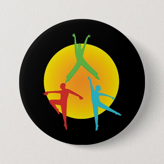 Tanzposen Button (Vorderseite)