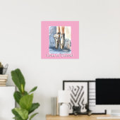 Tanzposter für Liebhaber Poster (Heimbüro)