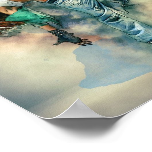 Tanzposter Poster (Ecke)