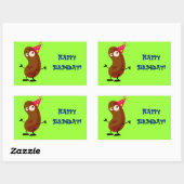 Tanzpotato Rechteckiger Aufkleber (Blatt)