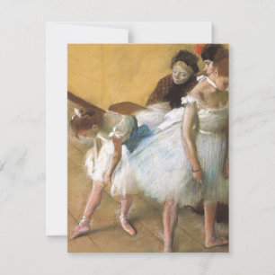 Tanzprüfung durch Edgar Degas, Vintages Ballett