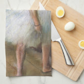 Tanzprüfung durch Edgar Degas, Vintages Ballett Handtuch (Viertel Falte)