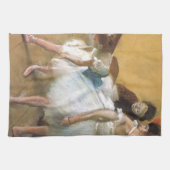 Tanzprüfung durch Edgar Degas, Vintages Ballett Handtuch (Horizontal)