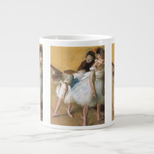 Tanzprüfung durch Edgar Degas, Vintages Ballett Jumbo-Tasse