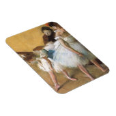 Tanzprüfung durch Edgar Degas, Vintages Ballett Magnet (Rechte Seite)