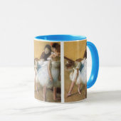 Tanzprüfung durch Edgar Degas, Vintages Ballett Tasse (VorderseiteRechts)