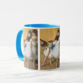 Tanzprüfung durch Edgar Degas, Vintages Ballett Tasse (Vorderseite Links)