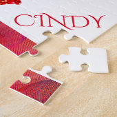 Tanzpuzzle für Mädchen. Personalisierter Name. Puzzle (Seite)