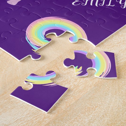 Tanzpuzzle mit Herzen & Wirbel. Puzzle (Seite)