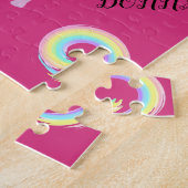 Tanzpuzzle mit Herzen & Wirbel. Puzzle (Seite)