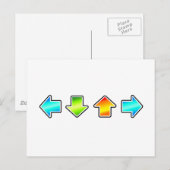 Tanzrevolution Postkarte (Vorne/Hinten)