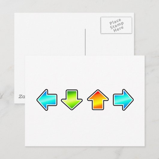 Tanzrevolution Postkarte (Vorne/Hinten)