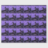 Tanzrosa und Lila Geschenkpapier (Flach)