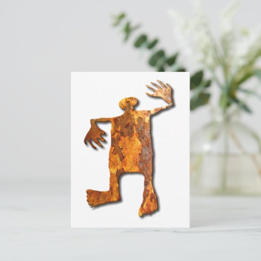 Tanzrust Postkarte (Stehend Vorderseite)