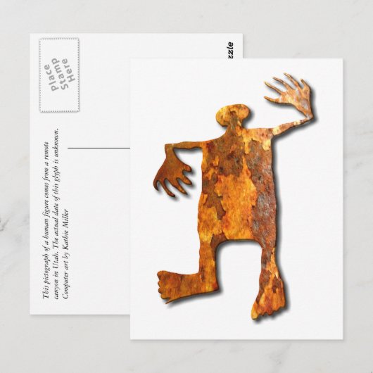 Tanzrust Postkarte (Vorne/Hinten)