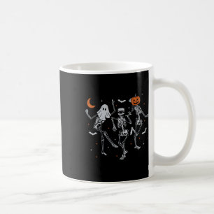 Tanzsaison Skeletts Spooky Kaffeetasse
