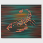 Tanzschatten des Skorpion King Geschenkpapier (Flach)