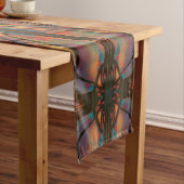 Tanzschatten des Skorpion King Patterns Kurzer Tischläufer (Beispiel)