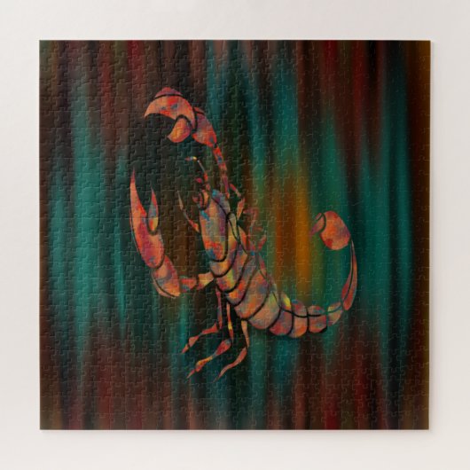 Tanzschatten des Skorpion King Puzzle (Horizontal)