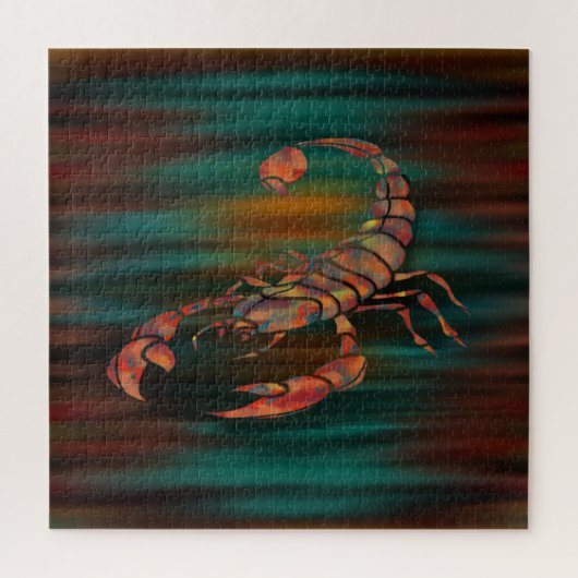 Tanzschatten des Skorpion King Puzzle (Vertikal)