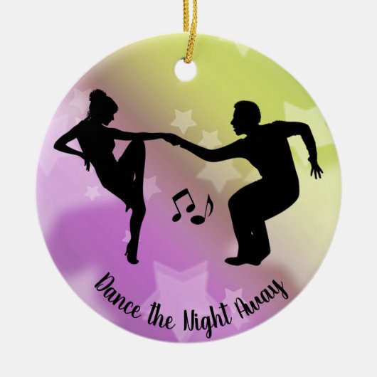 Tanzschmuck Keramik Ornament (Vorne)