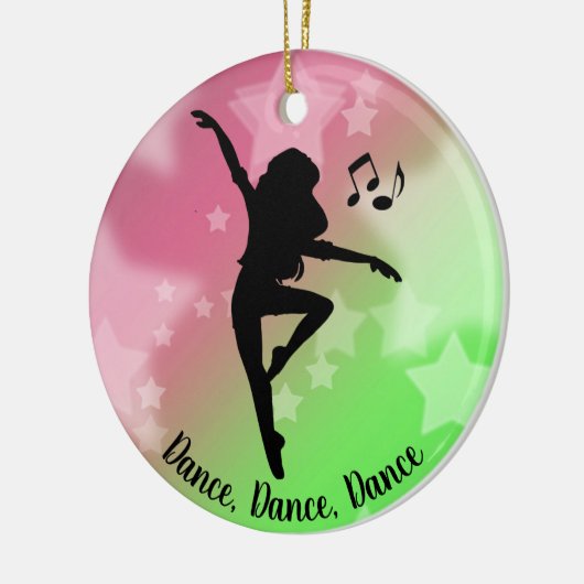 Tanzschmuck Keramik Ornament (Links)