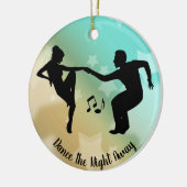 Tanzschmuck Keramik Ornament (Links)