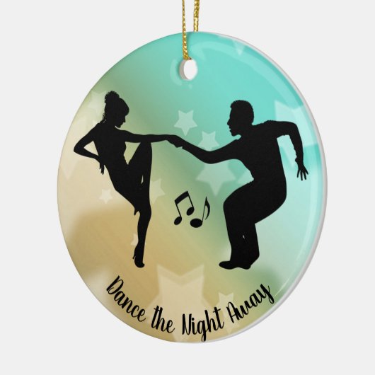 Tanzschmuck Keramik Ornament (Links)