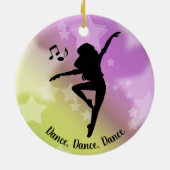 Tanzschmuck Keramik Ornament (Hinten)